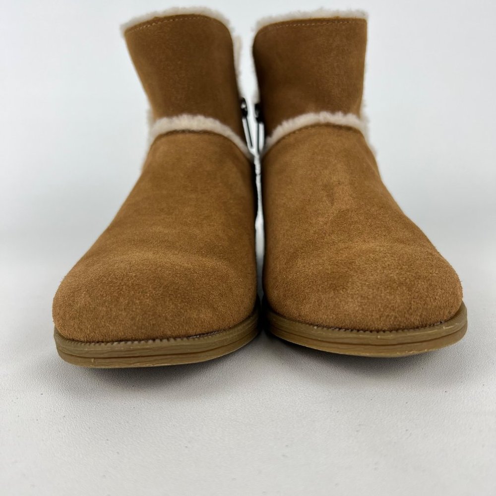UGG Coletta Girls Chestnut Brown Suede Ankle Boots 1094579K Winter Youth size 3 - Picture 5 of 15